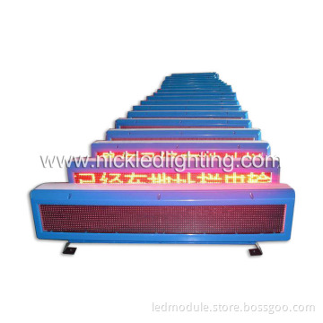 Taxi Roof LED Moving Message Sign for Outdoor